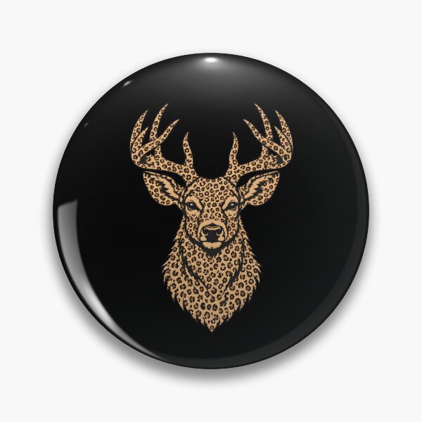 Item preview, Retro Deer Buck Hunting Dark designed and sold by StarSplatter.