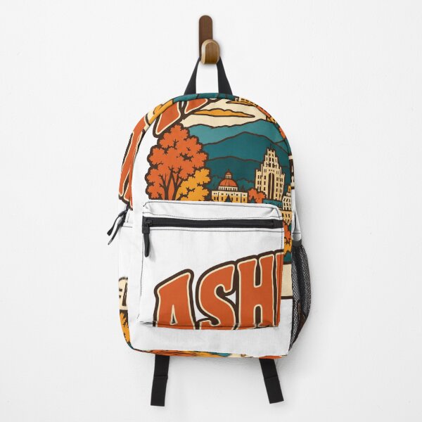 Item preview, Asheville Gift - Vintage Asheville North Carolina Travel Art designed and sold by RedRubyBubble.