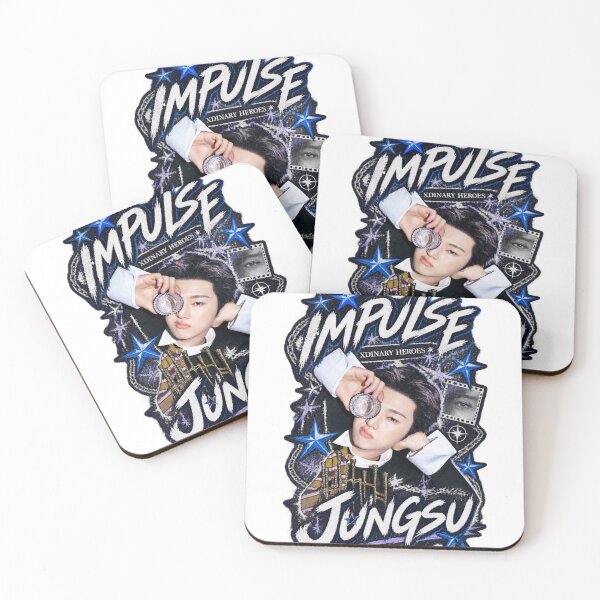 Item preview, Blue Starburst Jungsu Xdinary Heroes Impulse Visual designed and sold by Valeree Store.