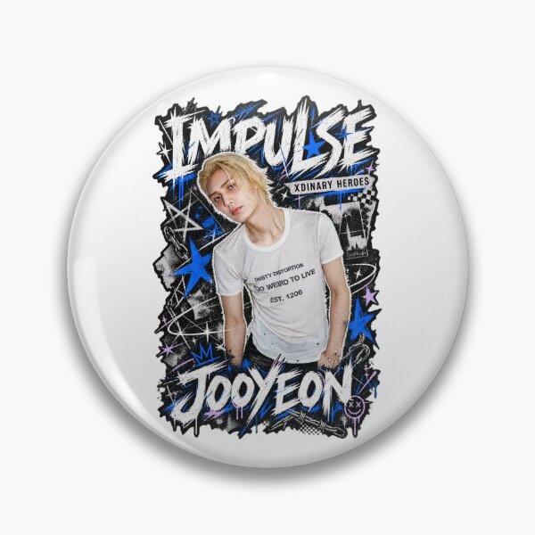 Item preview, Xdinary Heroes Jooyeon Impulse Era Electric Blue Star designed and sold by Valeree Store.