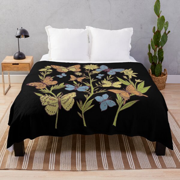 Item preview, Vintage Butterfly Garden Botanical designed and sold by HeleneKarlsen.
