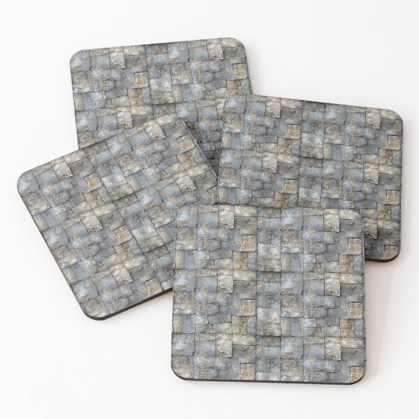 Item preview, Cracked Weathered Grey Stone Blocks Texture Pattern    designed and sold by NTGUILTY.