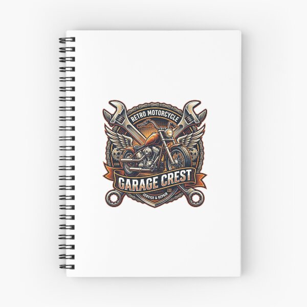 Item preview, Vintage Cafe Racer Motorcycle Garage Custom Cycles designed and sold by Urban Clothes Market.