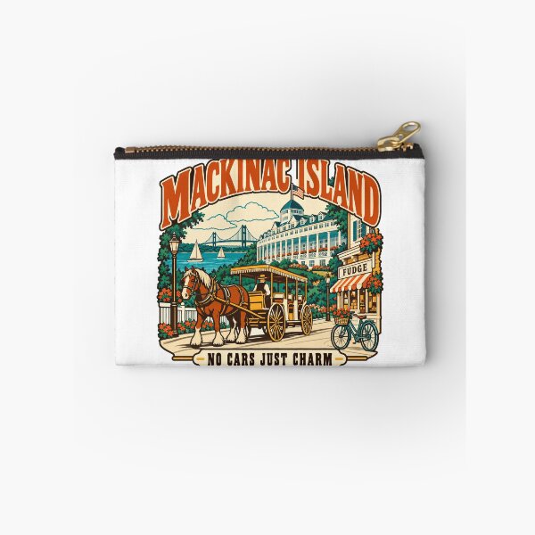 Item preview, Mackinac Island Gift - No Cars Just Charm designed and sold by RedRubyBubble.