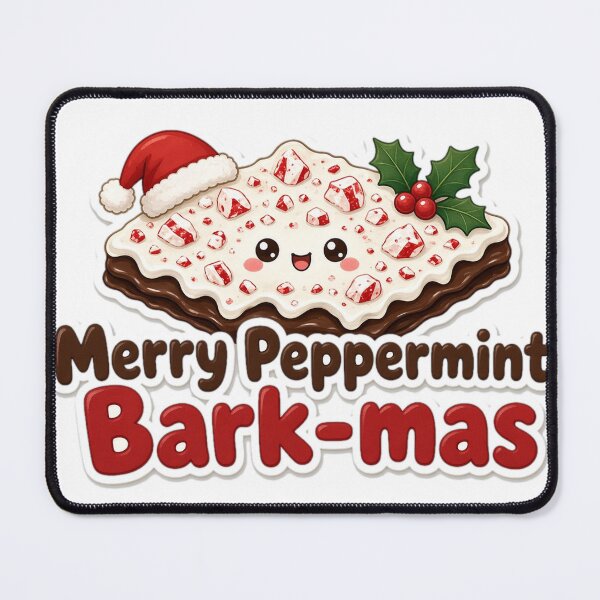 Item preview, Peppermint Bark Christmas Merry Peppermint Bark-mas Gift designed and sold by Soft Merch.