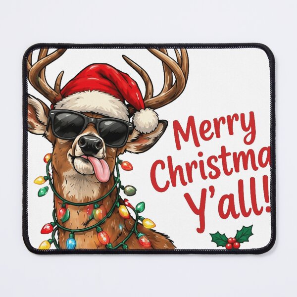 Item preview, Christmas White Tailed Deer designed and sold by clarkfraser.