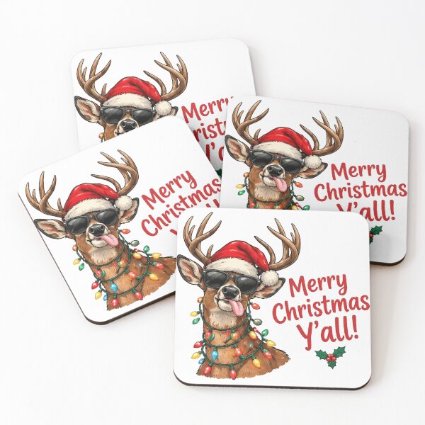 Item preview, Christmas White Tailed Deer designed and sold by clarkfraser.