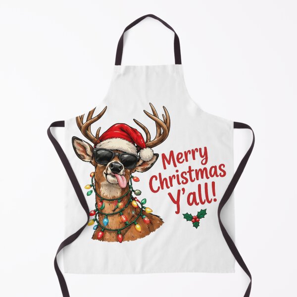Item preview, Christmas White Tailed Deer designed and sold by clarkfraser.