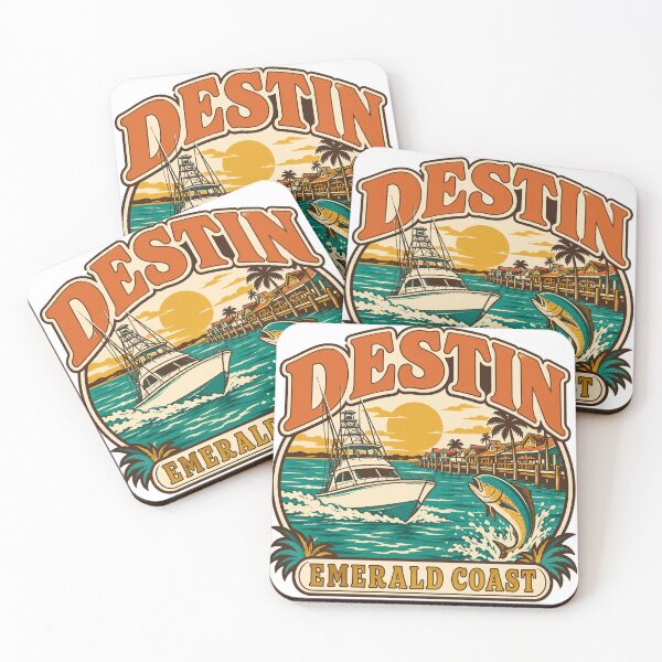 Item preview, Destin Gift - Emerald Coast designed and sold by RedRubyBubble.