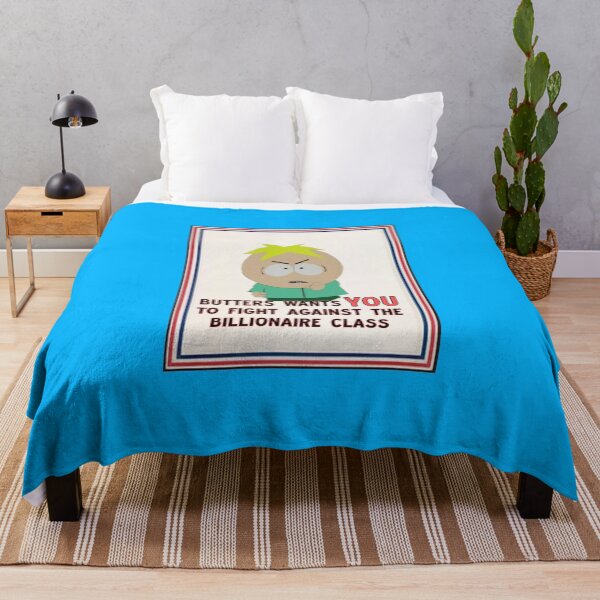 Item preview, Butters Stotch South Park Anti Billionaire Poster designed and sold by Cat Haven & Rescue .