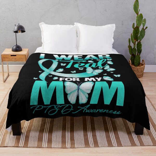 Item preview, I Wear Teal For My Mom Ptsd Awareness designed and sold by HeleneKarlsen.