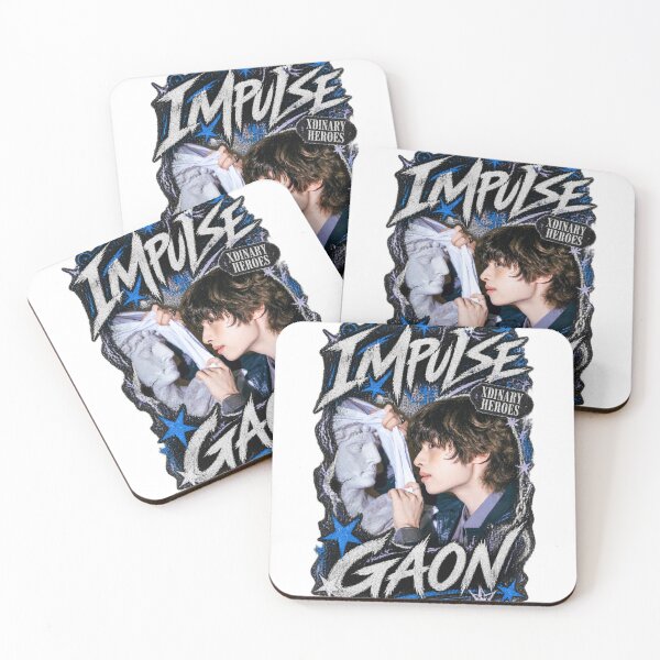 Item preview, Gaon Xdinary Heroes Impulse Electric Blue Poster designed and sold by Valeree Store.