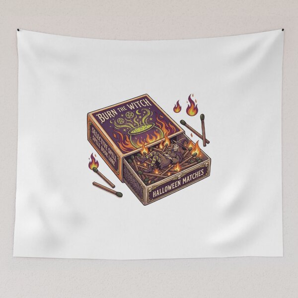 Item preview, Halloween Night - Burn The Witch designed and sold by clarkfraser.