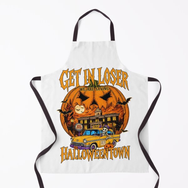 Item preview, Get In Loser We Are Saving Halloween Town Pumpkin Taxi Pullover designed and sold by HuserPiri.