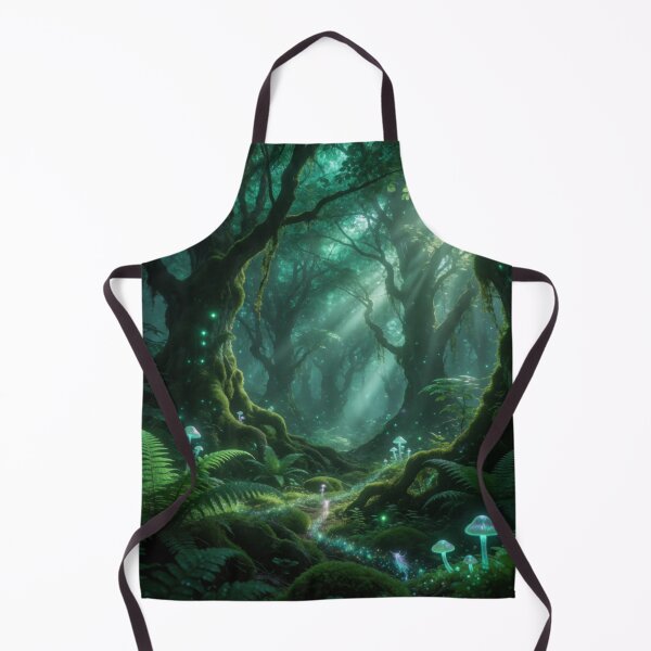 Item preview, Whispering Woods - Enchanted Mystic Forest Art designed and sold by nhk999.