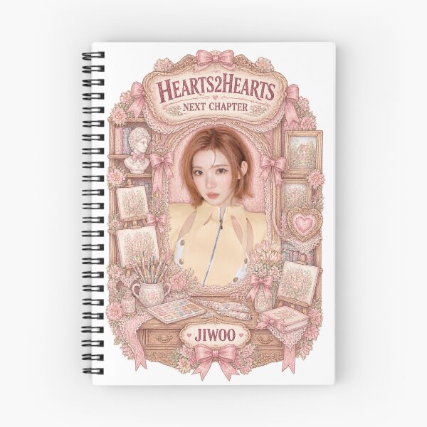 Item preview, Hearts2Hearts Jiwoo Next Chapter Soft Ribbon Graphic designed and sold by Valereekmerch.