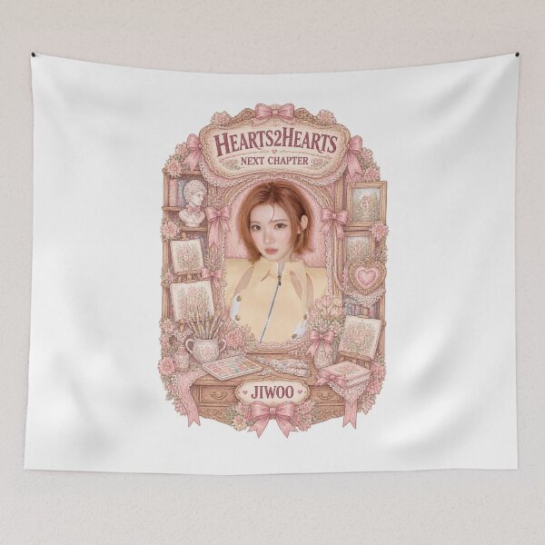 Item preview, Hearts2Hearts Jiwoo Next Chapter Soft Ribbon Graphic designed and sold by Valereekmerch.