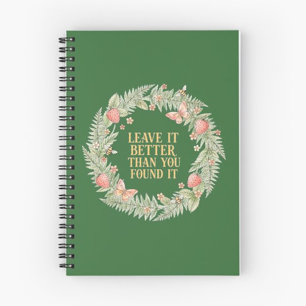 Item preview, Leave It Better Than You Found Cottagecore designed and sold by Yellowriversss.