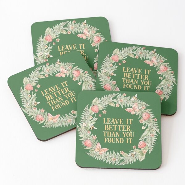 Item preview, Leave It Better Than You Found Cottagecore designed and sold by Yellowriversss.