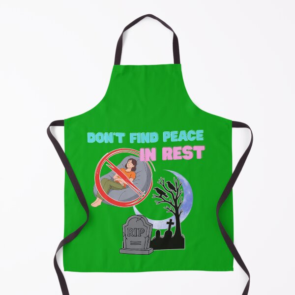 Item preview, Don't Find Peace in Rest Rest in Peace RIP Hustle Parody designed and sold by THMKagutsuchi.
