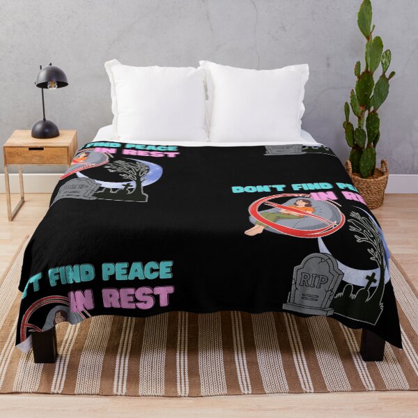 Item preview, Don't Find Peace in Rest Rest in Peace RIP Hustle Parody designed and sold by THMKagutsuchi.