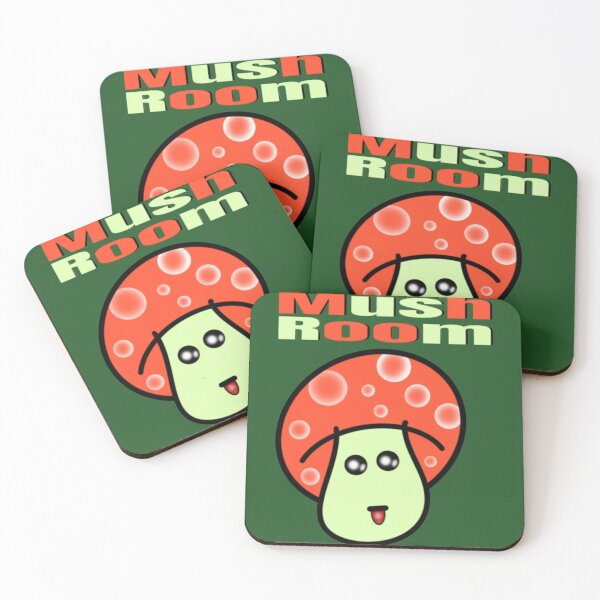 Item preview, Cute Kawaii Red Mushroom Doodle designed and sold by CuteMallow.
