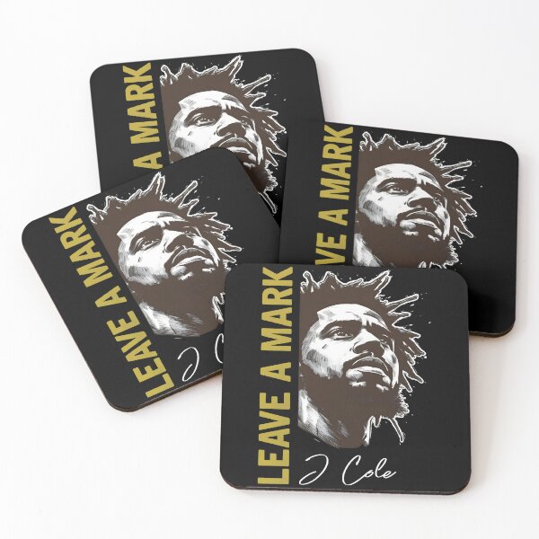 Item preview, J Cole Leave A Mark Portrait designed and sold by Isaacmaakkai.