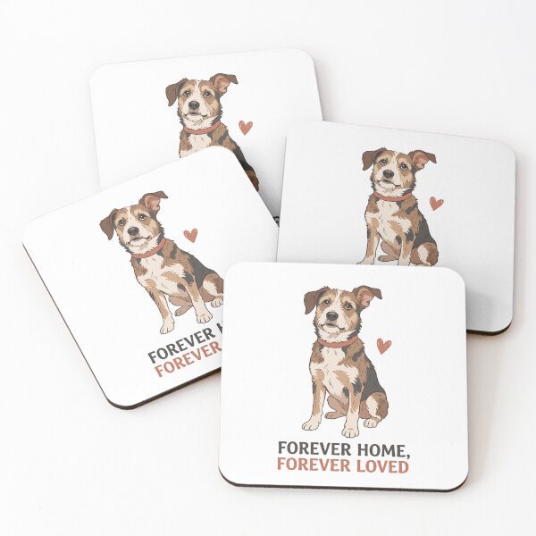 Item preview, Rescue Dog Forever Home Forever Loved designed and sold by PinkyDona.