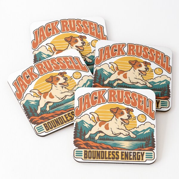 Item preview, Jack Russell Gift - Boundless Energy designed and sold by RedRubyBubble.