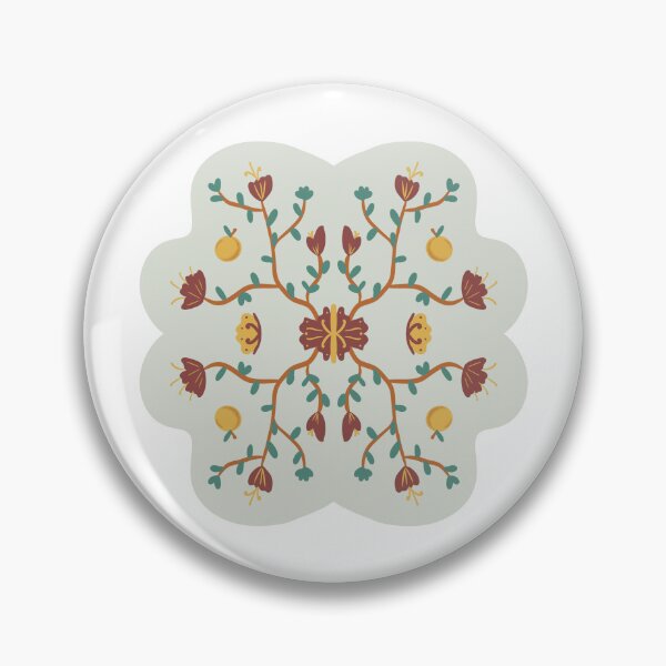 Item preview, Vintage Boho Folk Floral Mandala Pattern designed and sold by codycone.