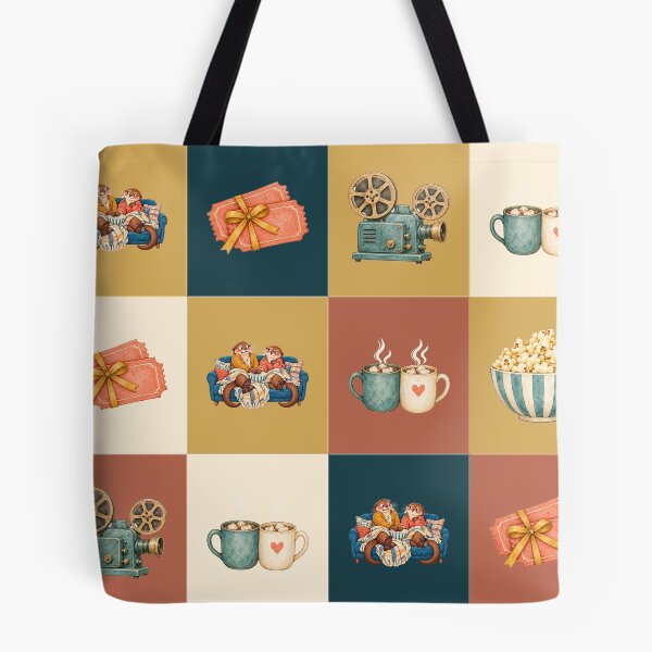 Item preview, You Had Me at Popcorn - Cozy Otter Movie Date designed and sold by SandboxMashery.