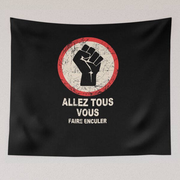 Aperçu de l'œuvre Allez tous vous faire enculer créée et vendue par FabienneDerouin.
