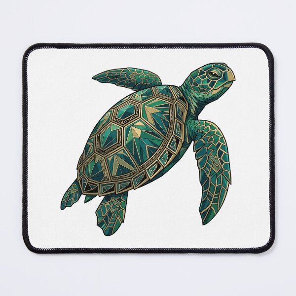 Item preview, Geometric Turtle Shell Pattern Art designed and sold by PinkyDona.