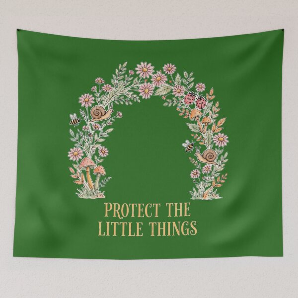 Item preview, Affirmation Motivation Protect The Little Things Cottagecore Nature designed and sold by Yellowriversss.