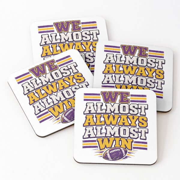 Item preview, Vintage Almost always almost win-Retro football humor Tee designed and sold by Wow-arts.