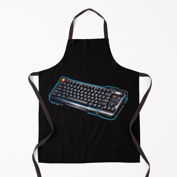 Item preview, TKL Mechanical Keyboard – Tenkeyless Tech Art designed and sold by ShopAndFun.