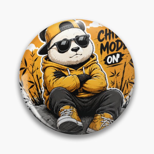 Item preview, Chill Mode On – Street Panda Collection designed and sold by Vararts10.