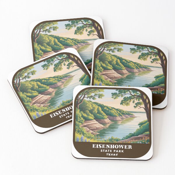 Item preview, Eisenhower State Park (Texas) designed and sold by RabbitK.