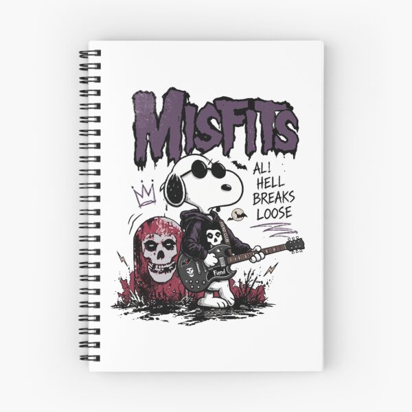 Item preview, Snoopy Misfits All Hell Breaks Loose   designed and sold by BarbeeOneida.