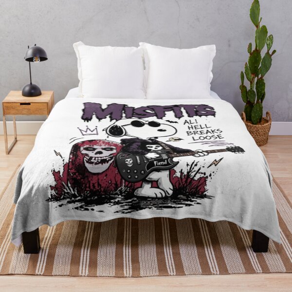 Item preview, Snoopy Misfits All Hell Breaks Loose designed and sold by BarbeeOneida.