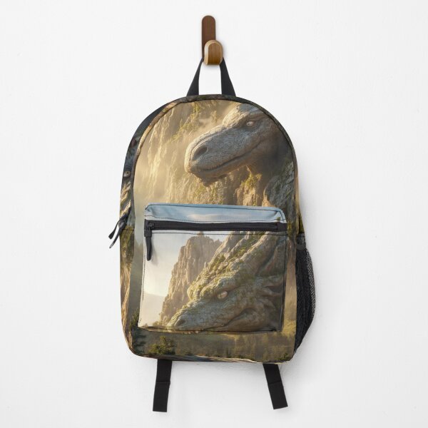 Item preview, Ancient Dragon Peaks - Epic Fantasy Dragon Mountain Art designed and sold by nhk999.