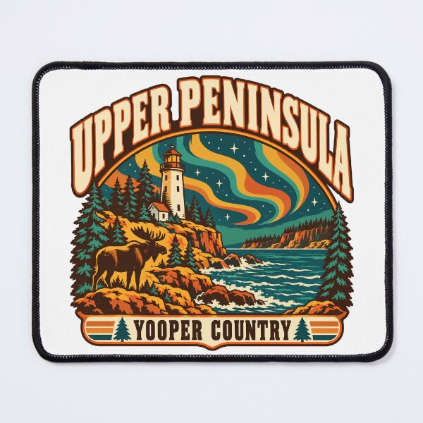 Item preview, Upper Peninsula Gift - Yooper Country designed and sold by RedRubyBubble.