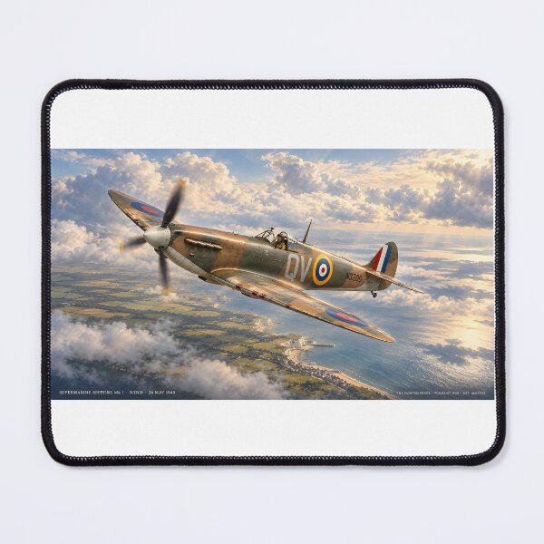 Item preview, Supermarine Spitfire Mk I – In Flight designed and sold by The Painted Fence.