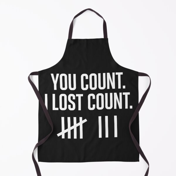 Item preview, You Count I Lost Count Tally Marks designed and sold by SplashTastic.