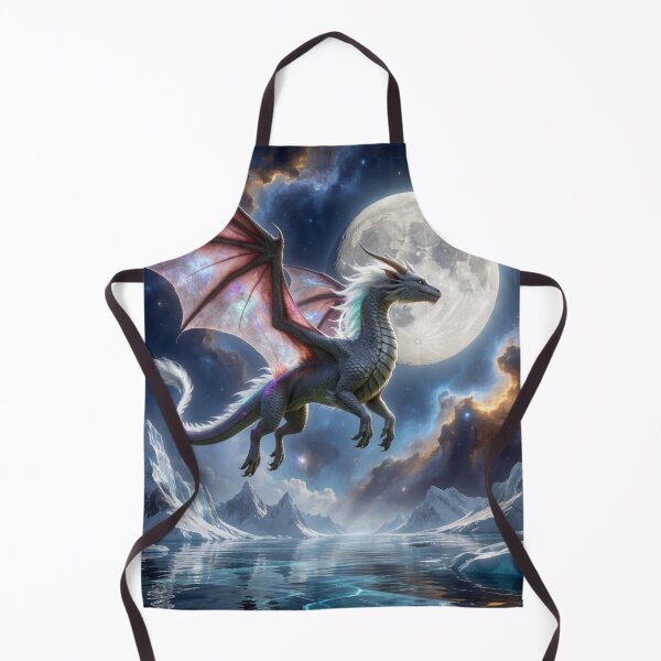 Item preview, Moon Dragon - Celestial Fantasy Dragon Art designed and sold by nhk999.