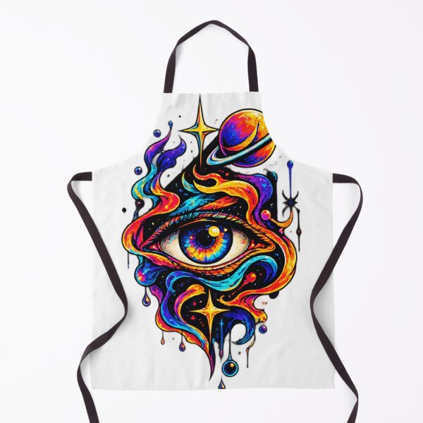 Item preview, Psychedelic Cosmic Eye Saturn Space Aesthetic designed and sold by GussieGerman.