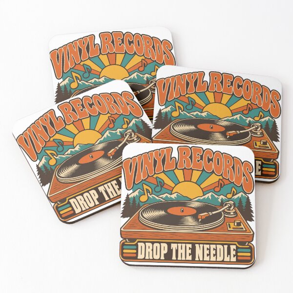 Item preview, Vinyl Records Gift - Drop The Needle designed and sold by RedRubyBubble.