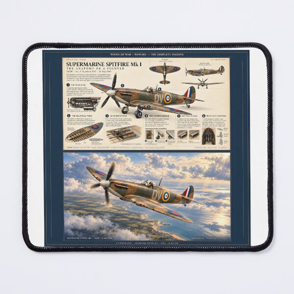 Item preview, Supermarine Spitfire Mk I – The Complete Machine designed and sold by The Painted Fence.