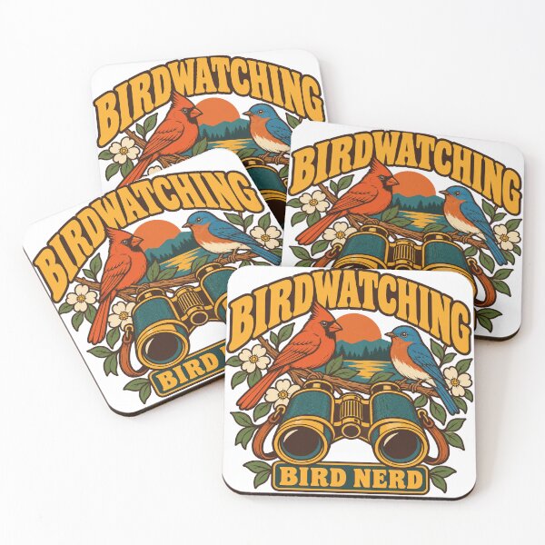 Item preview, Birdwatching Gift - Bird Nerd designed and sold by RedRubyBubble.