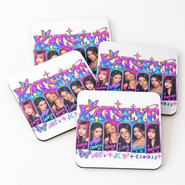 Item preview, KATSEYE, KATSEYE Gift for Music Fans, KATSEYE Global Girl Group designed and sold by BlackHardTattoo.